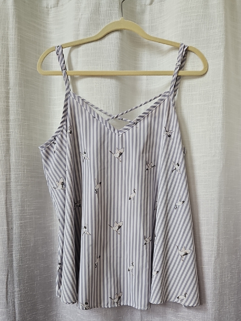 Torrid Camisole with Bird Print